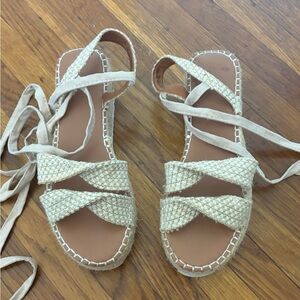 ASOS espadrille sandal, size 6.5